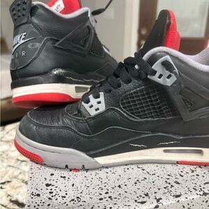 Nike Men's Black and Red Sneakers